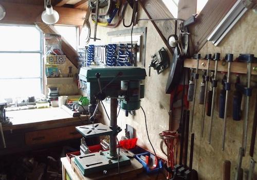 Carport-Werkstattraum