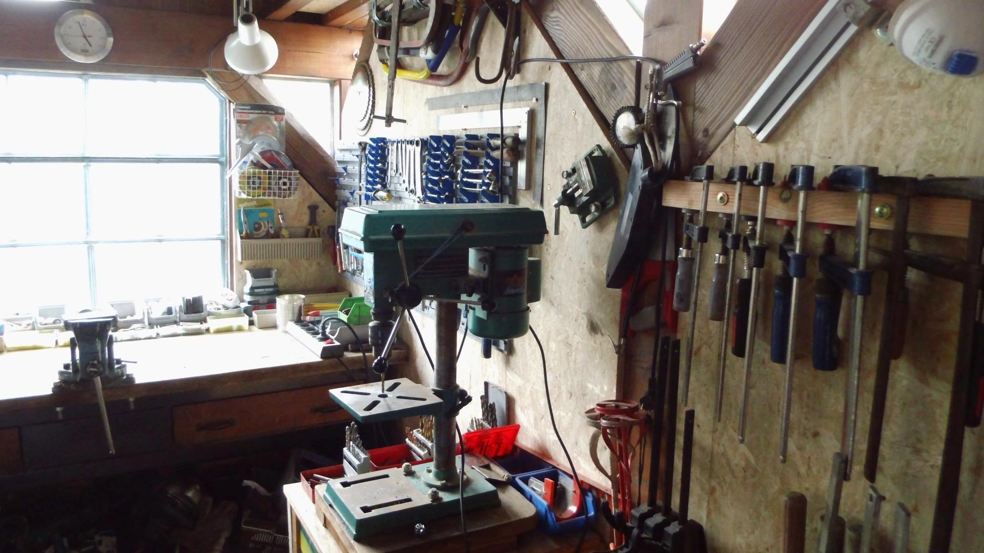 Carport-Werkstattraum