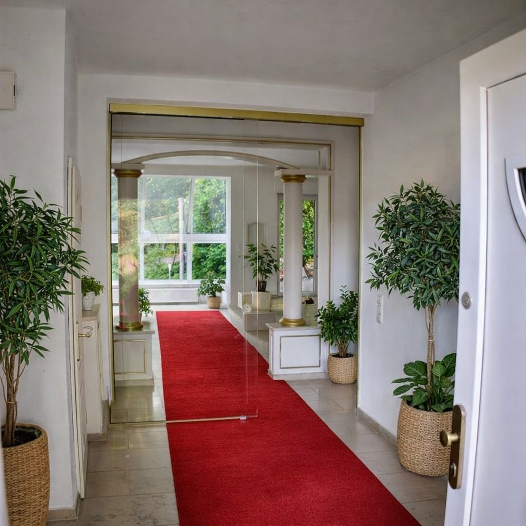 Blick nach Entree ins Haus