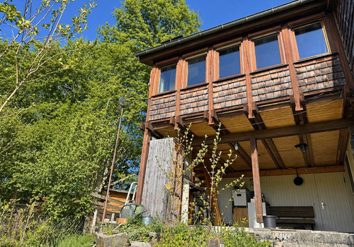 überd. Terrasse Gartenansicht
