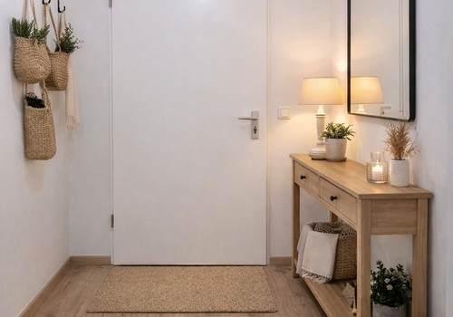 Eingang Einrichtungsbeispiel