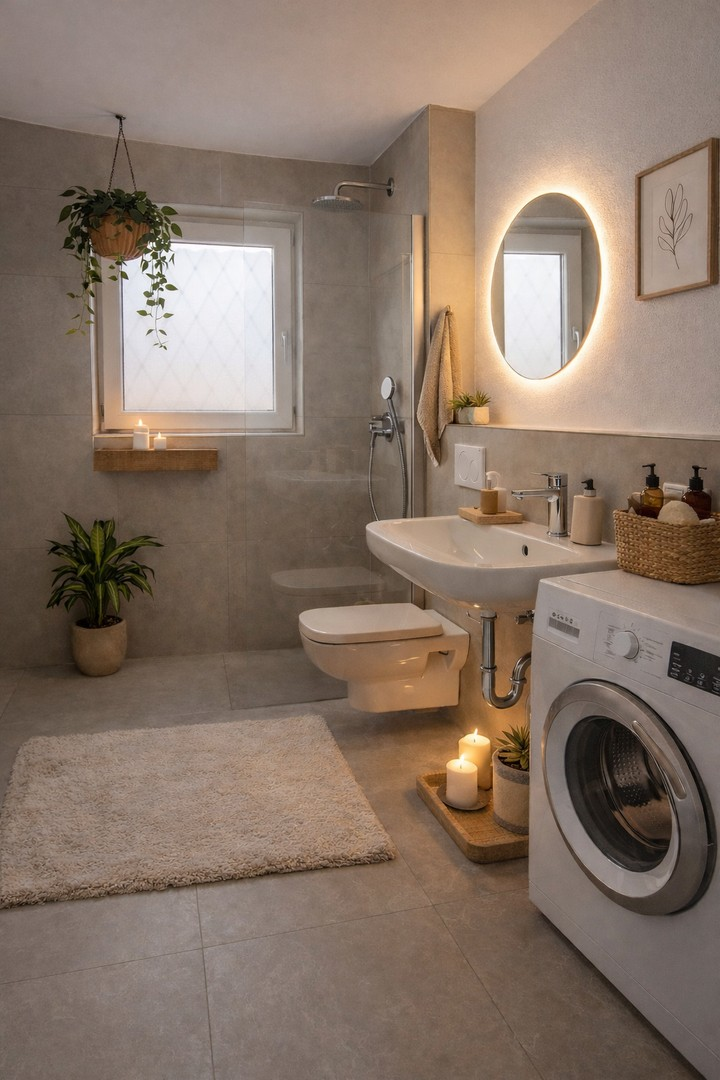 Badezimmer Einrichtungsbeispie