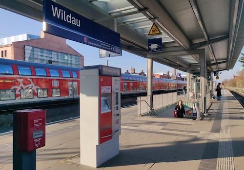 S Bahn Haltestelle Wildau