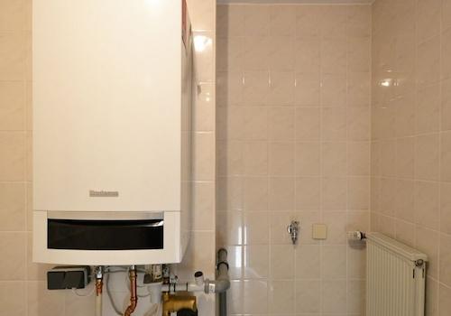 ...mit Gas-Brennwerttherme