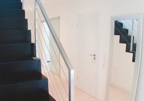 Designtreppe Edelstahlhandlauf