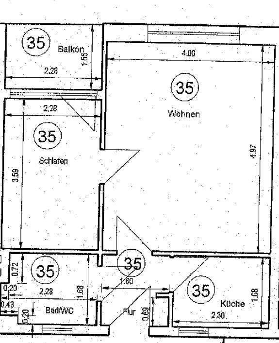 Grundriss WE35