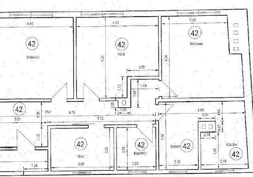 Grundriss WE42