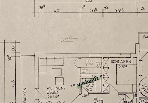 Grundriss Wohnung