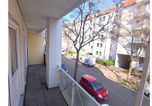 Großer Westbalkon, Zimmer 1+2
