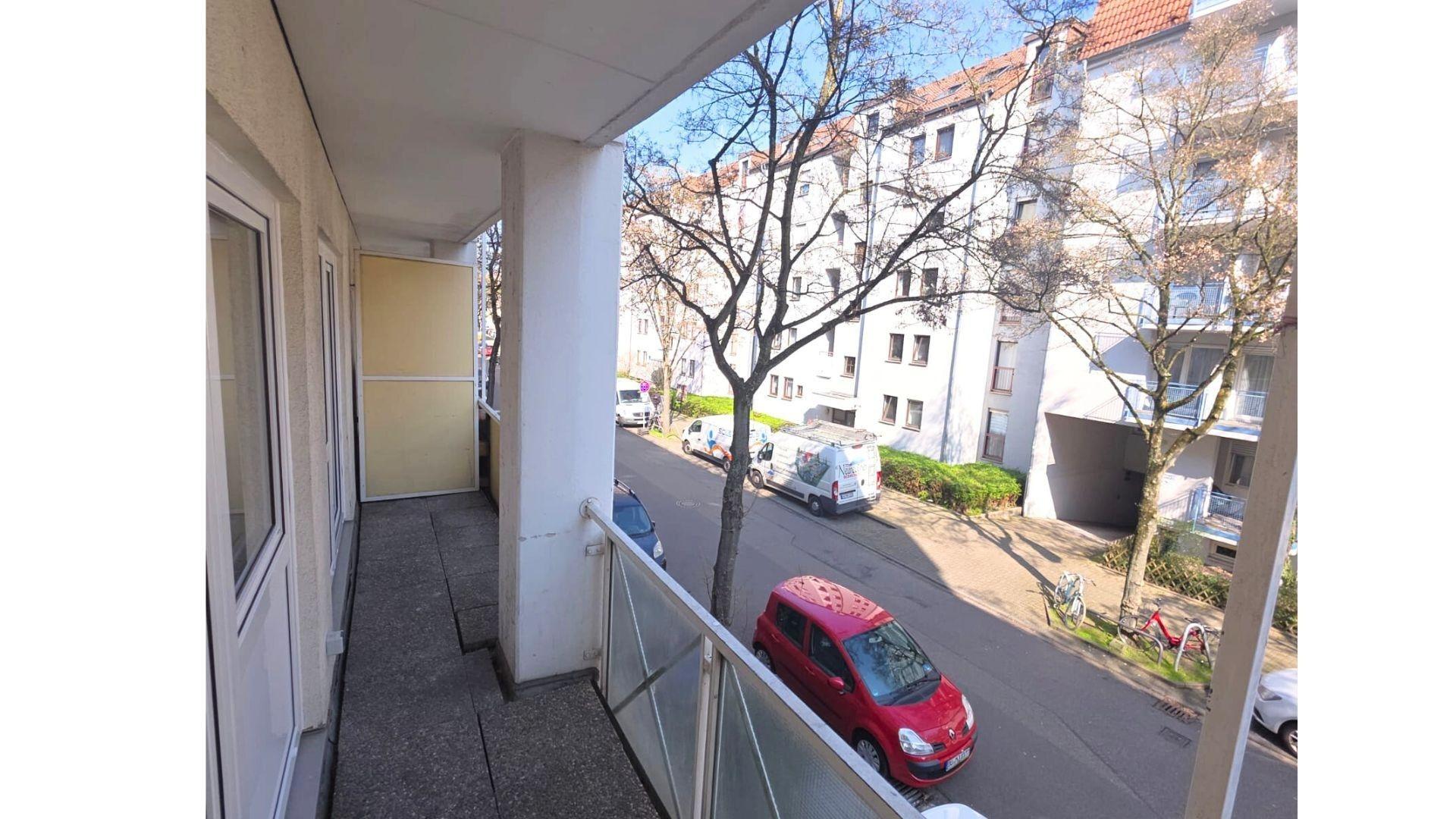 Großer Westbalkon, Zimmer 1+2