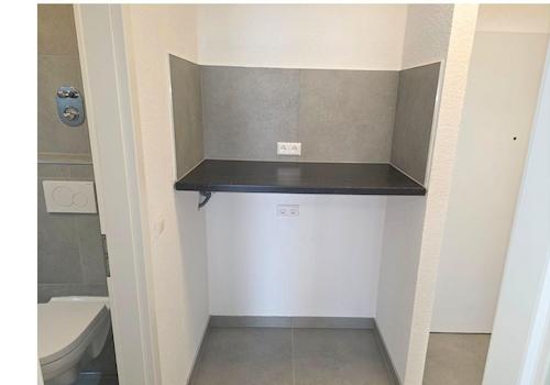 Flur: Waschmaschine, Trockner