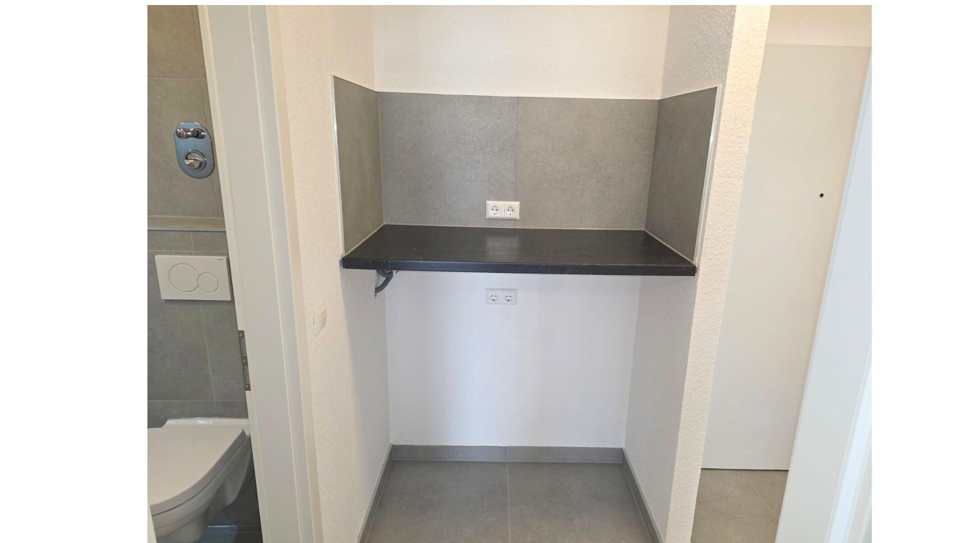 Flur: Waschmaschine, Trockner