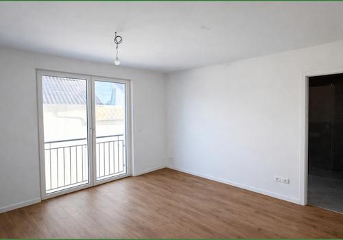 Schlafzimmer mit integriertem Badezimmer
