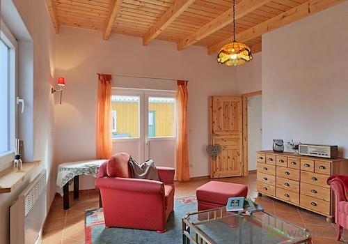 Blick zum Terrassenausgang