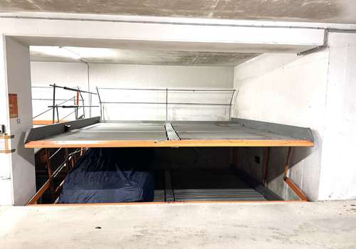 Duplex-Stellplatz untere Ebene