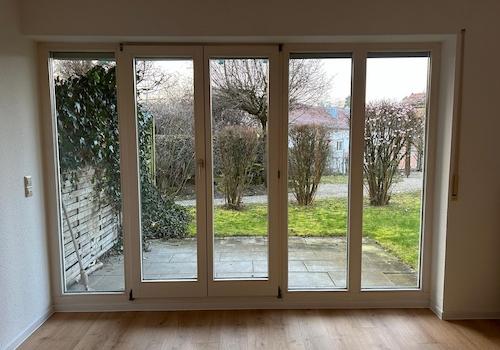 Blick auf die Terrasse