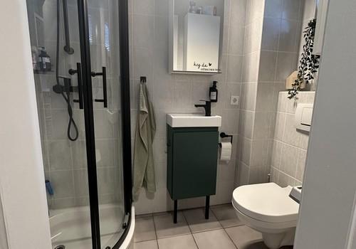 Gäste WC mit Dusche 