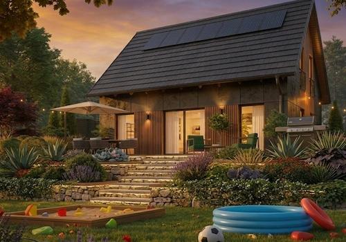 Paradies mit leichter Hanglage