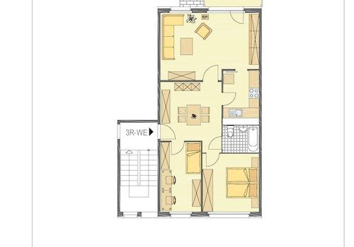 Grundriss 3-RWE Eichenstraße 7 EG links 2 - möbliert