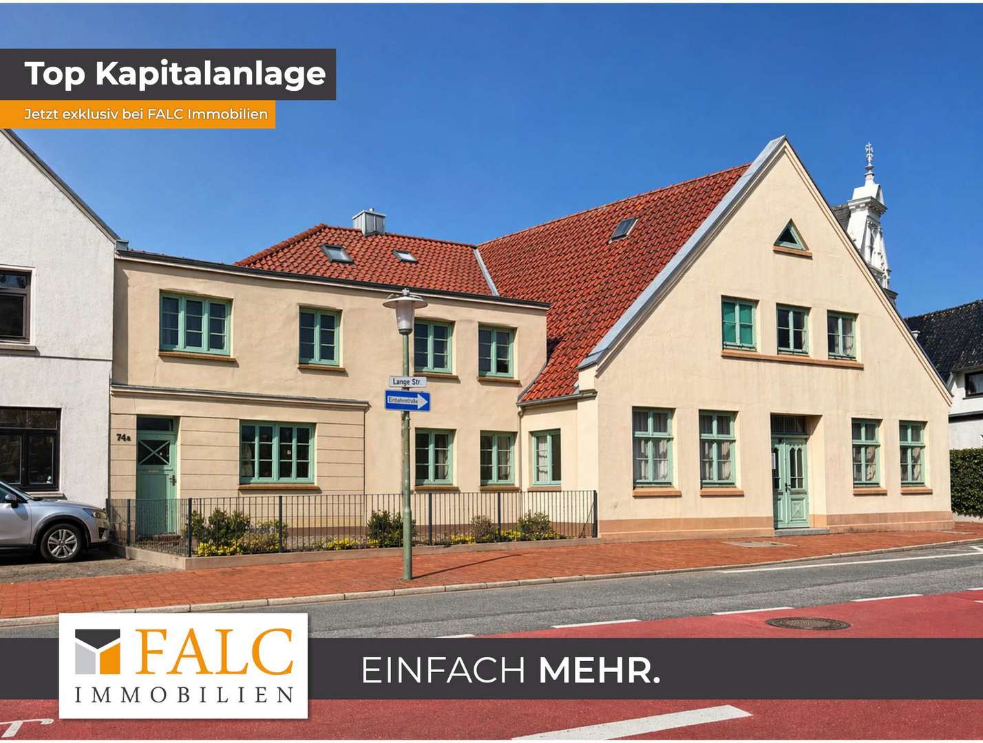 Frontansicht Grundstück