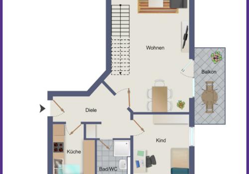 Grundriss Dachgeschoss