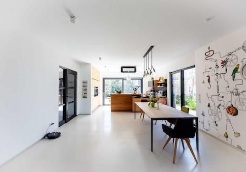 Küche mit Essbereich