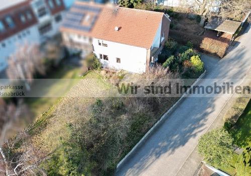 Hinteransicht Garten