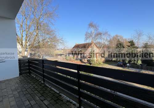 Balkon mit Aussicht