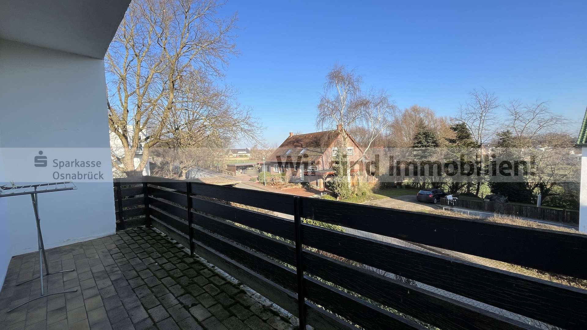 Balkon mit Aussicht
