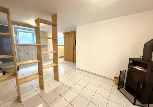 Wellnessraum mit Kamin