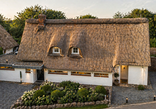 Ansicht Hausfassade vorn