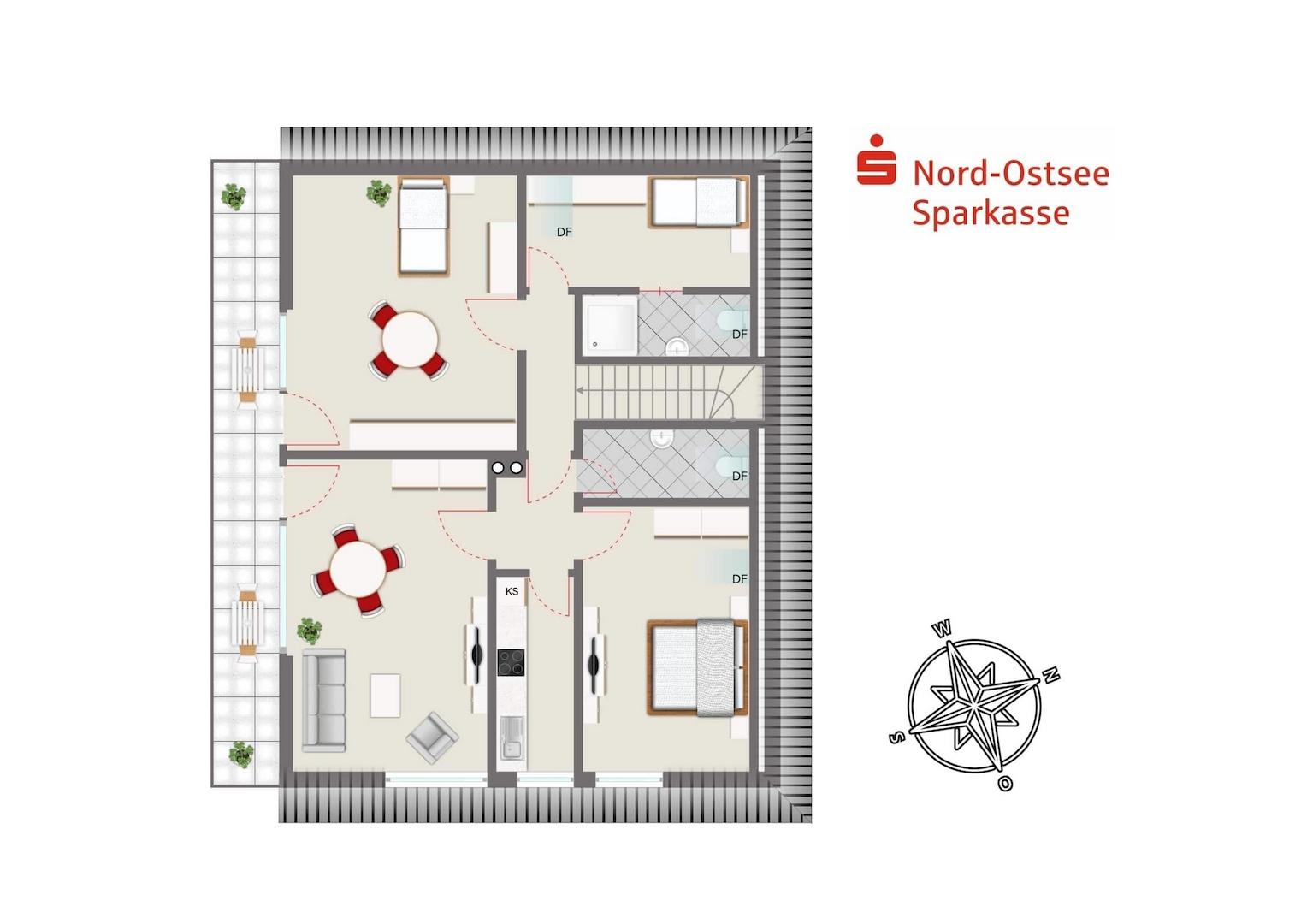 Grundriss Dachgschoss