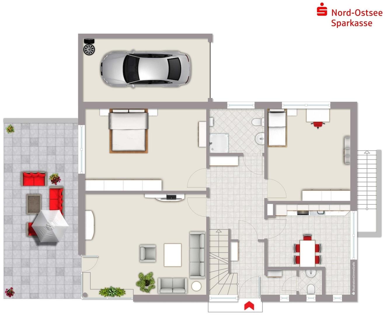 Grundriss Erdgeschoss