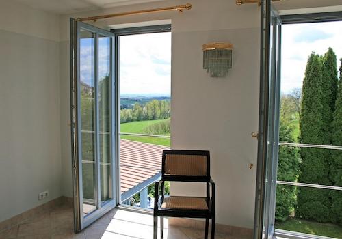 Ausblick vom Schlafzimmer