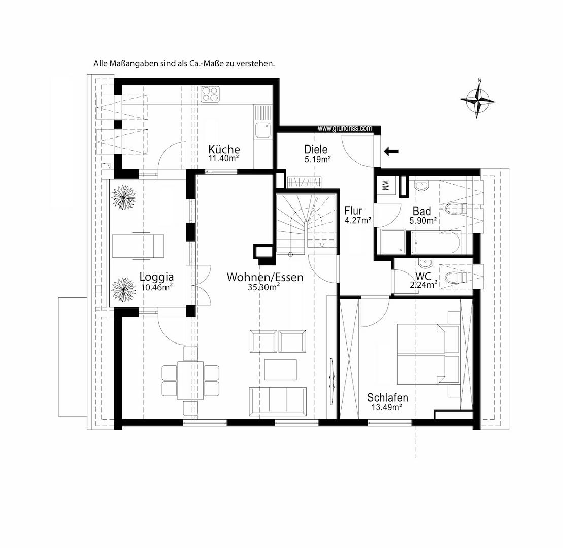 Grundriss DG