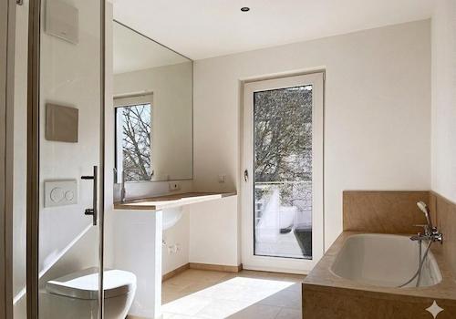 Whg. OG links-Tageslichtbad