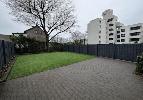 geplanter Garten mit Terrasse