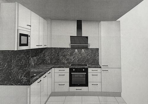 Hochwertige Einbauküche