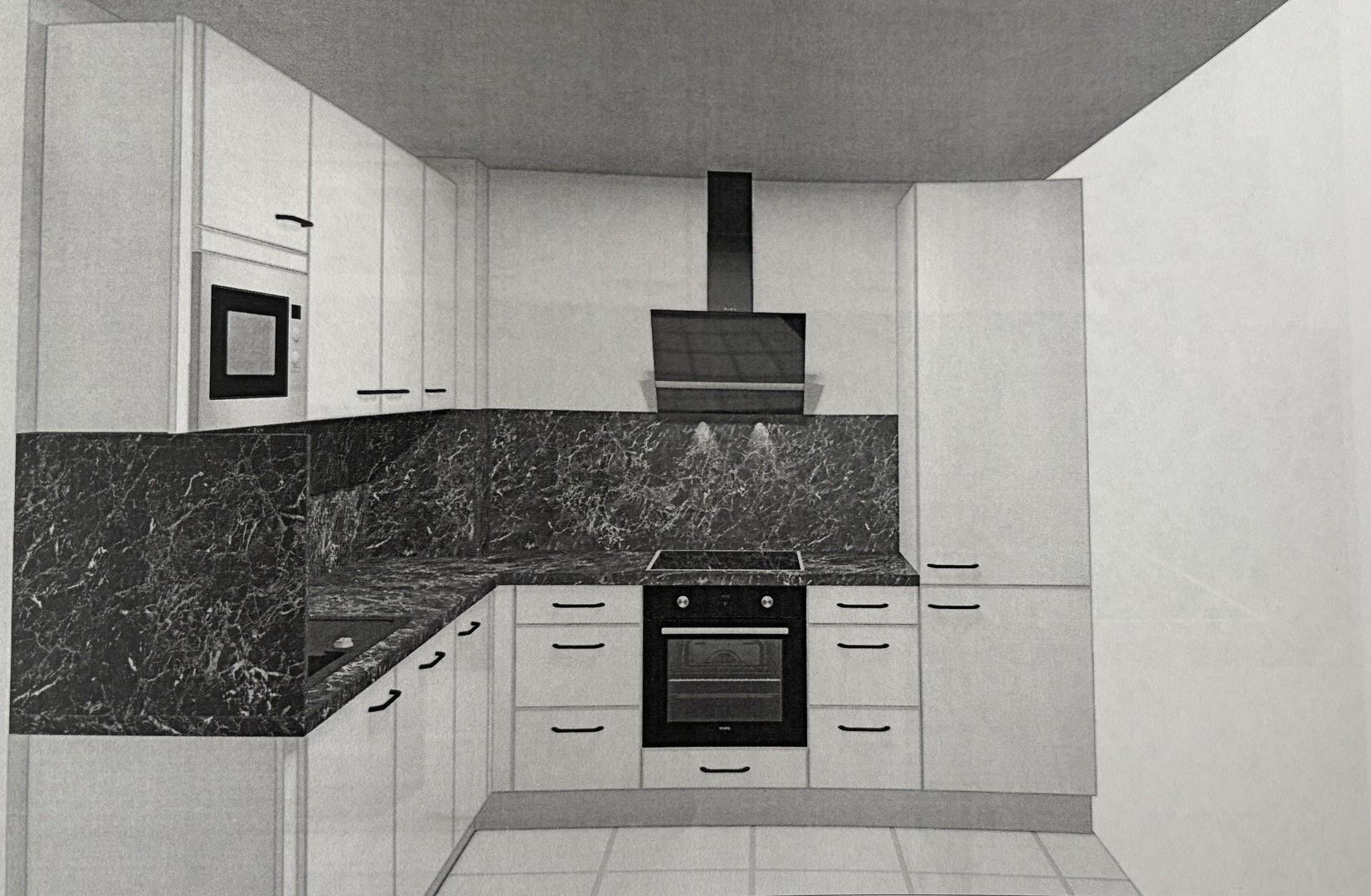 Hochwertige Einbauküche