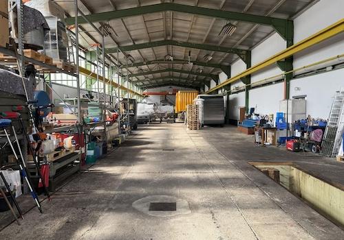 Halle 1 - Gesamt EG+OG 860m²