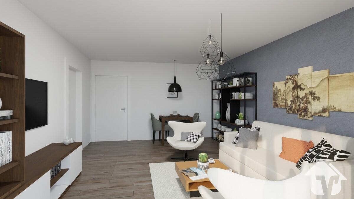 Visualisierung Wohnen-Essen