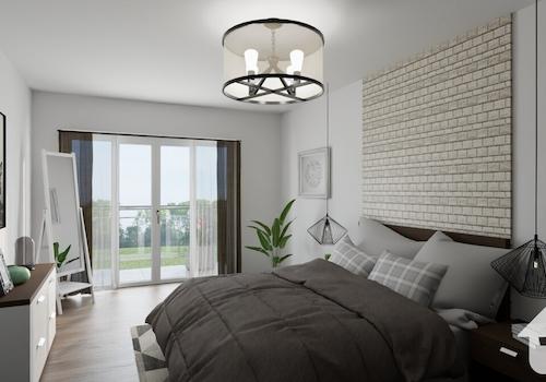 Visualisierung Schlafzimmer