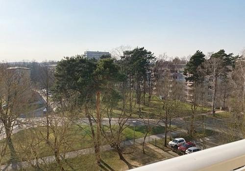 Balkonblick vom Balkon Wohnbereich