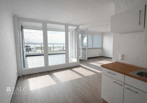 Offene Küche zum Wohnzimmer