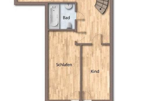 Grundriss obere Ebene