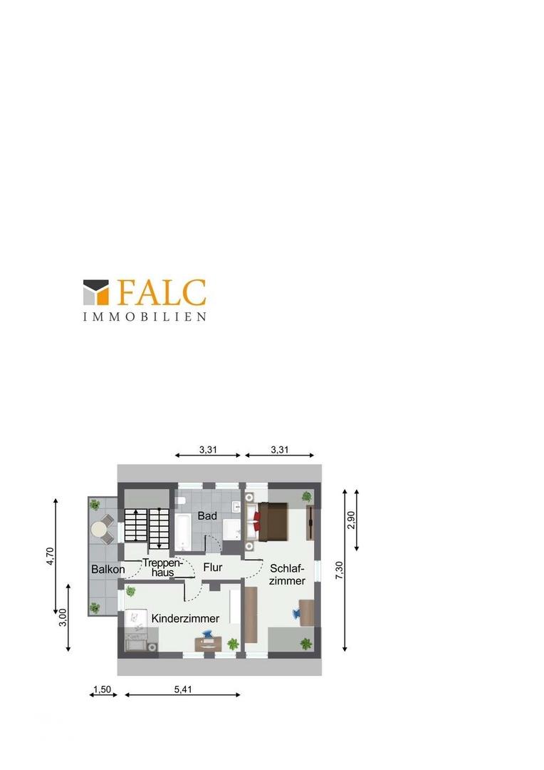 Grundriss DG Haupthaus