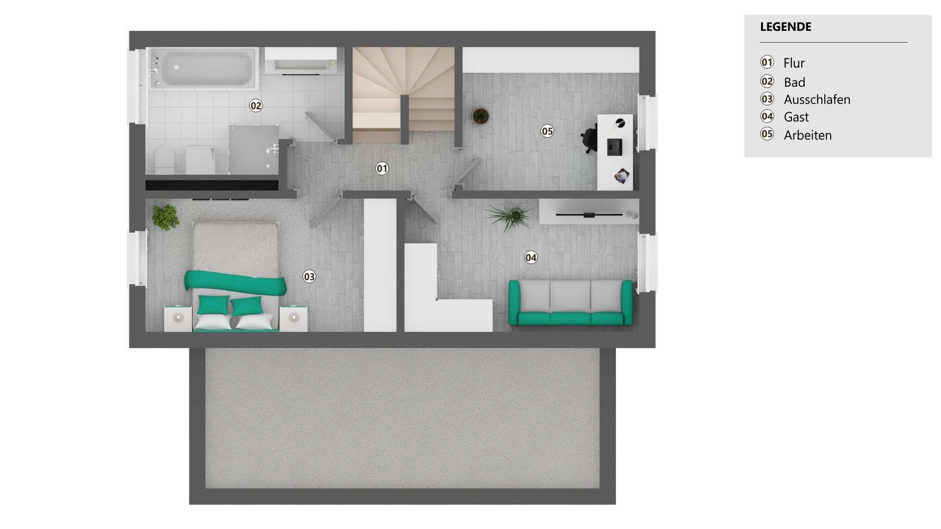 Grundriss OG