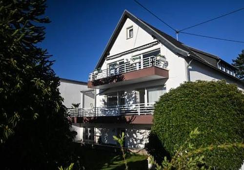 Rückansicht mit Garten