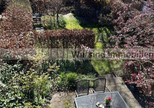 Blick vom Balkon