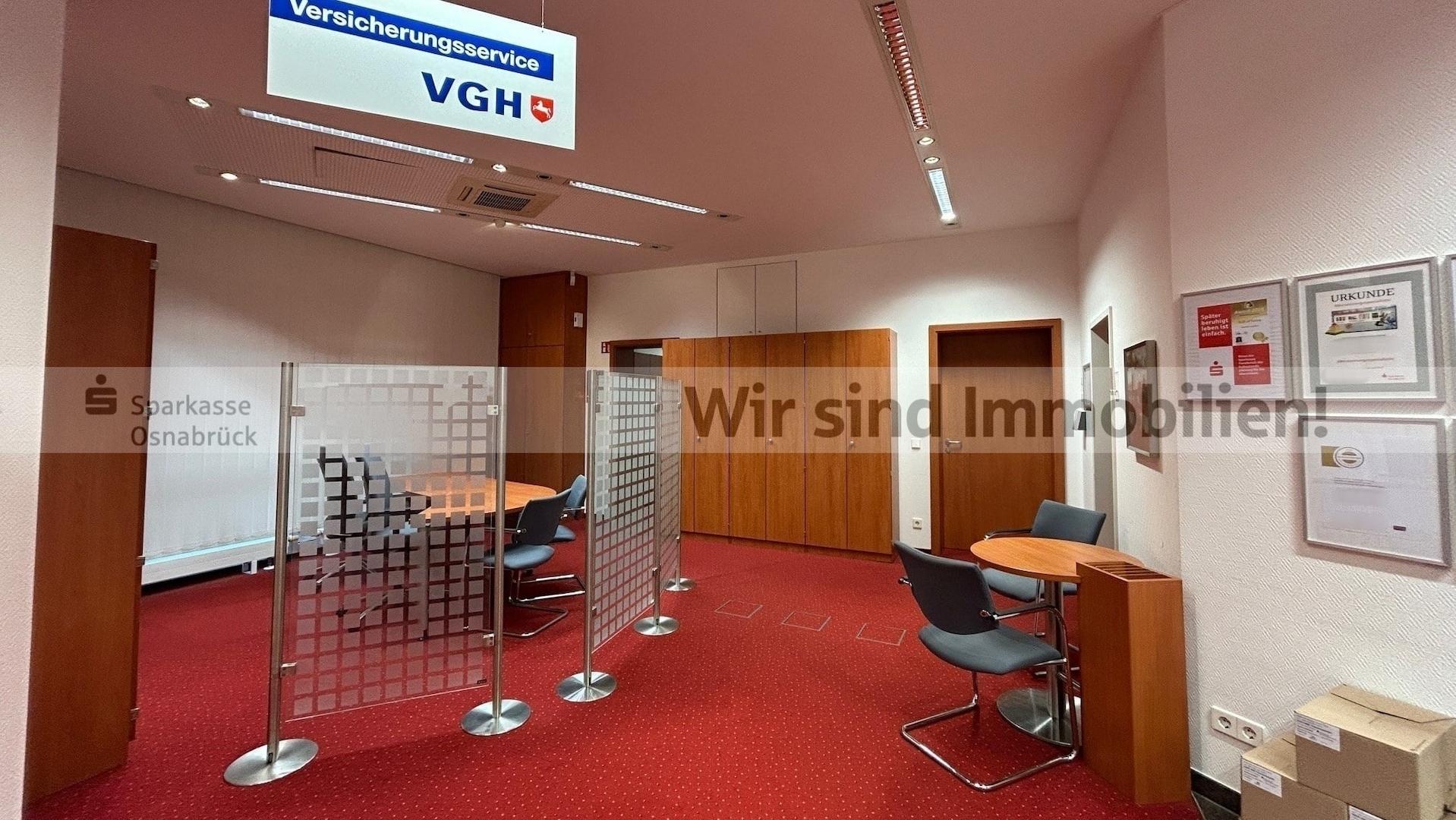 Ehemalige Schalterhalle
